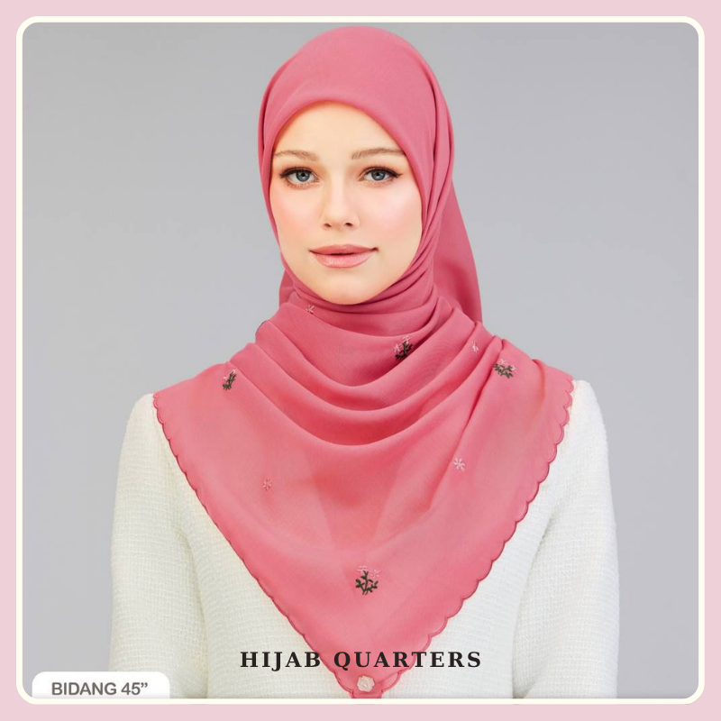 Sulam Embun Collection (Salmon Pink)